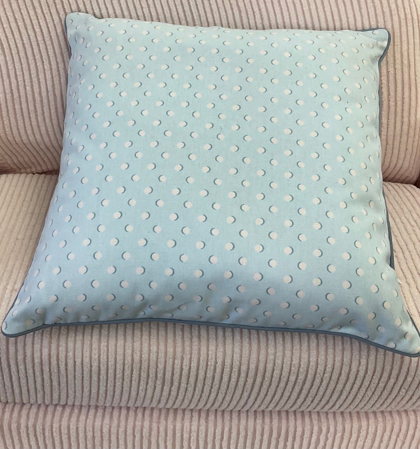 Circle Blue Pillow Cushion (Sale Only Cover)