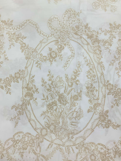 White Bridal  –  Fitted Sheet Percale