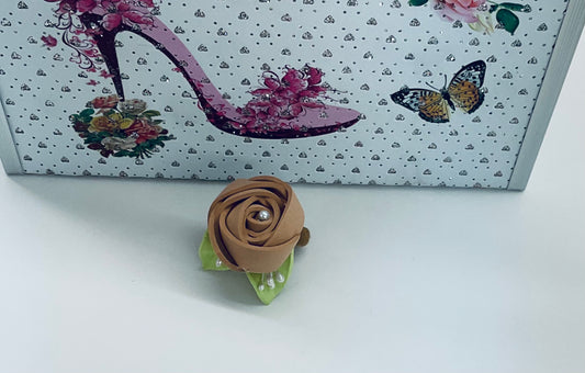 Hair Ties:Mocachino Rose