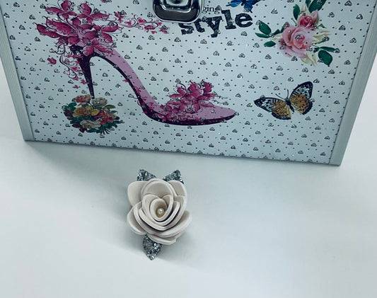 Hair Ties:Rose Blanca