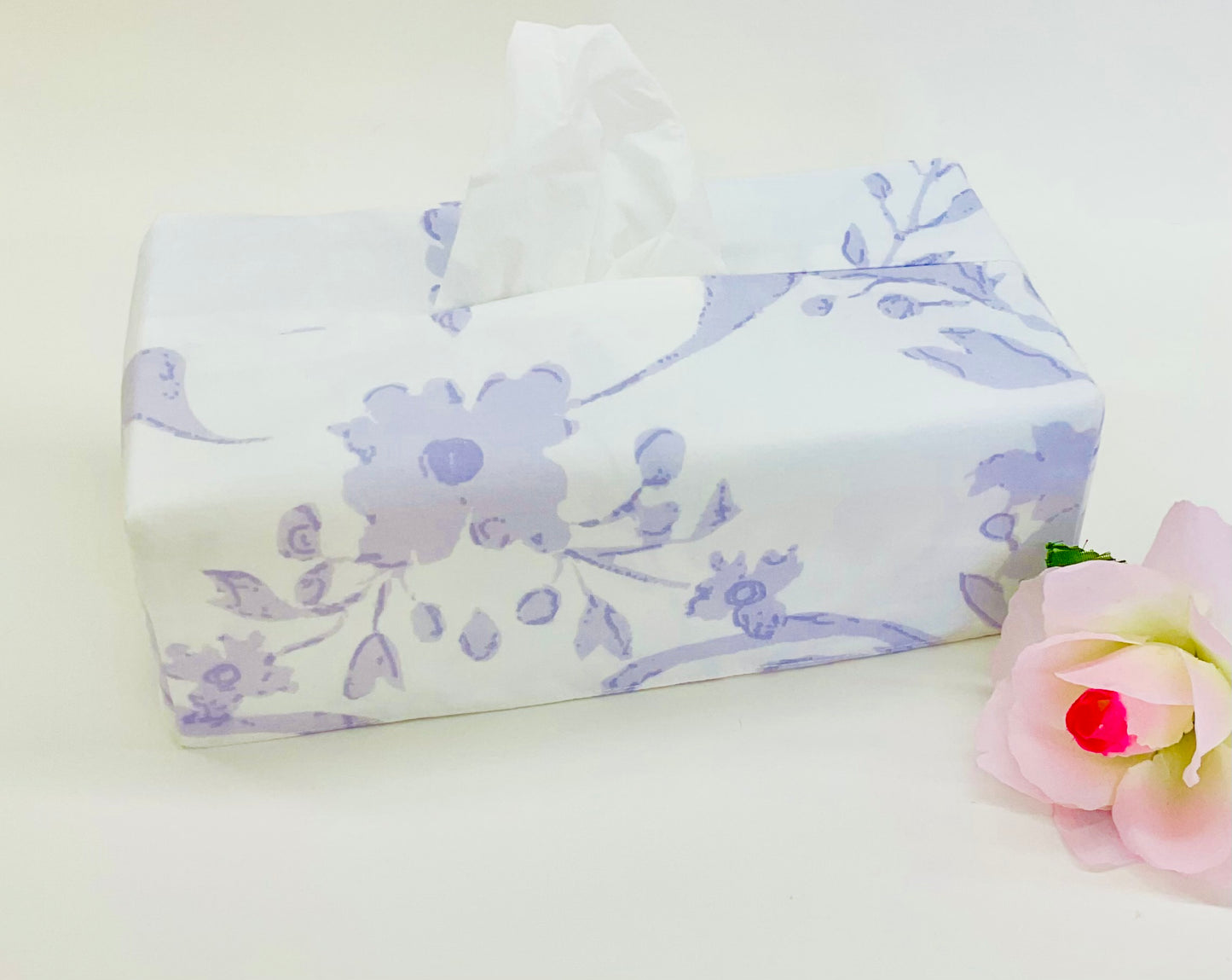 Tissue Box Cover:Aura Lavender