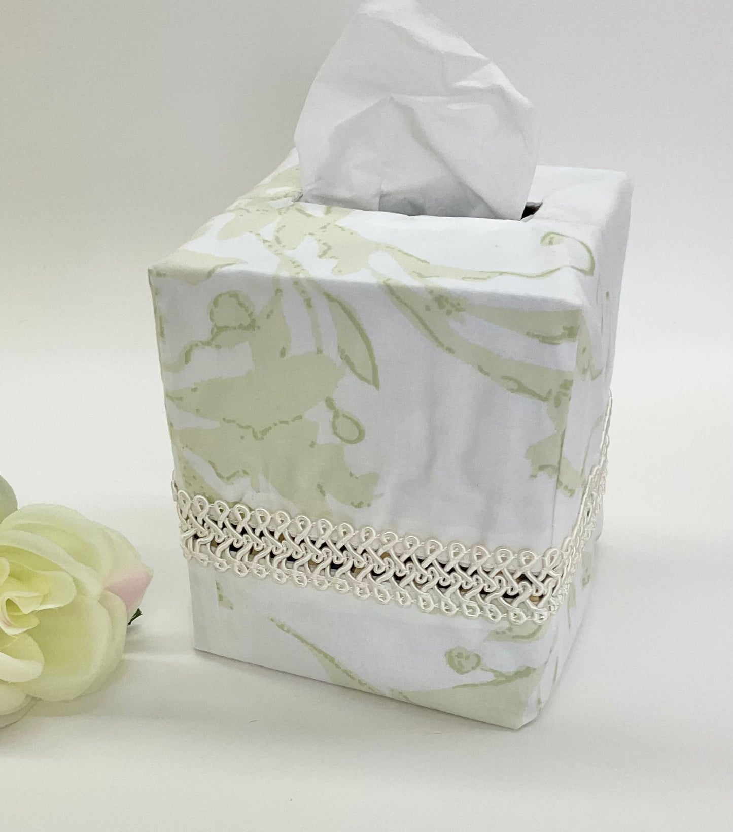 Tissue Box Cover:Aura Sea Glass