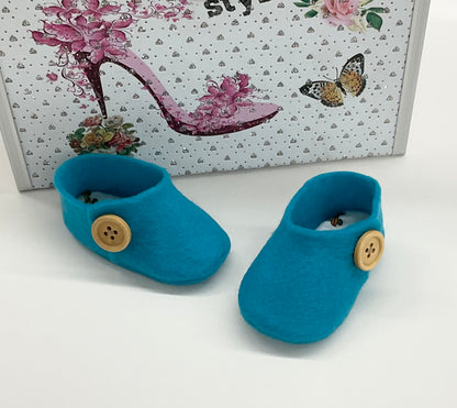 Baby Shoes:Coquette Blue #389