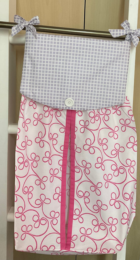 Crib Diaper Stacker:Sweety Girl