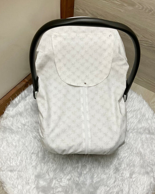 Baby Car Seat Cover:Canopy Love you