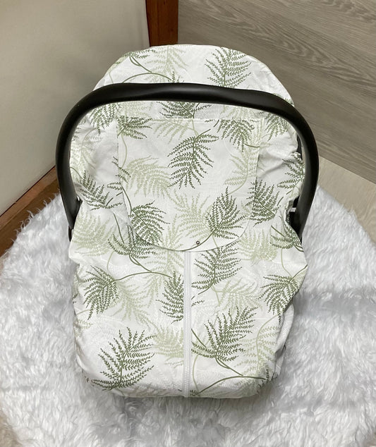 Baby Car Seat Cover:Laura Green