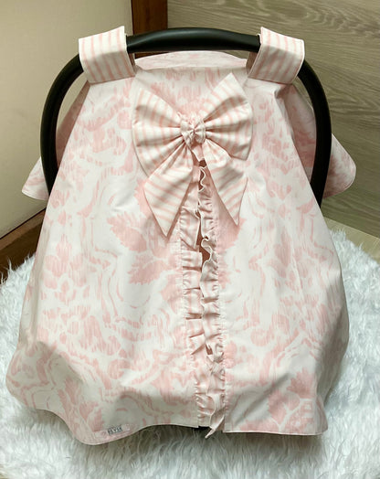 Baby Car Seat Cover:Alicia Blush