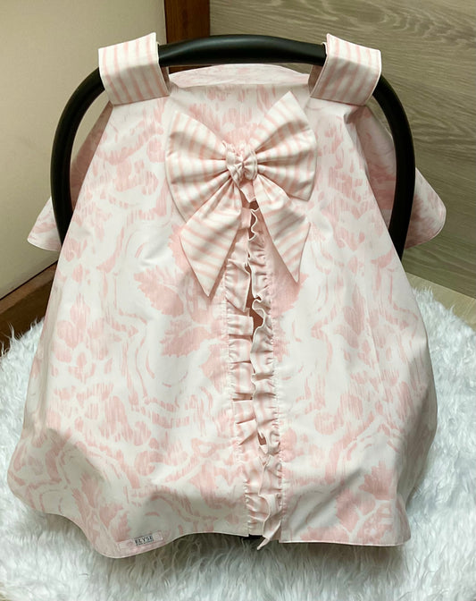 Baby Car Seat Cover:Alicia Blush