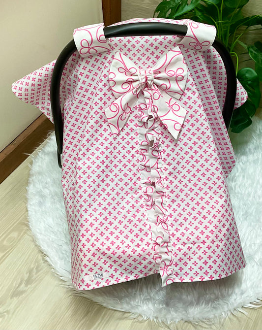 Baby Car Seat Cover:Sofi Pink