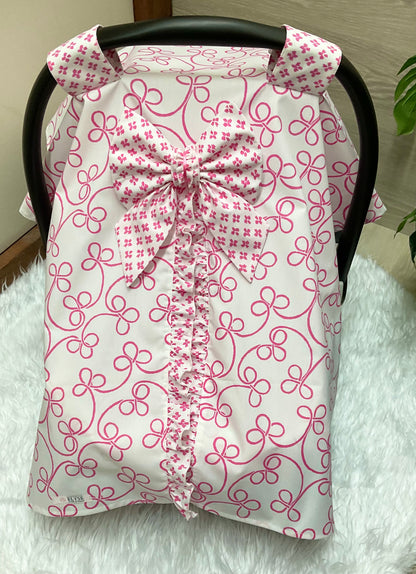 Baby Car Seat Cover Sweety Girl Pink