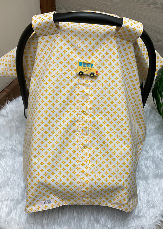 Baby Car Seat Cover:Sofi Yellow
