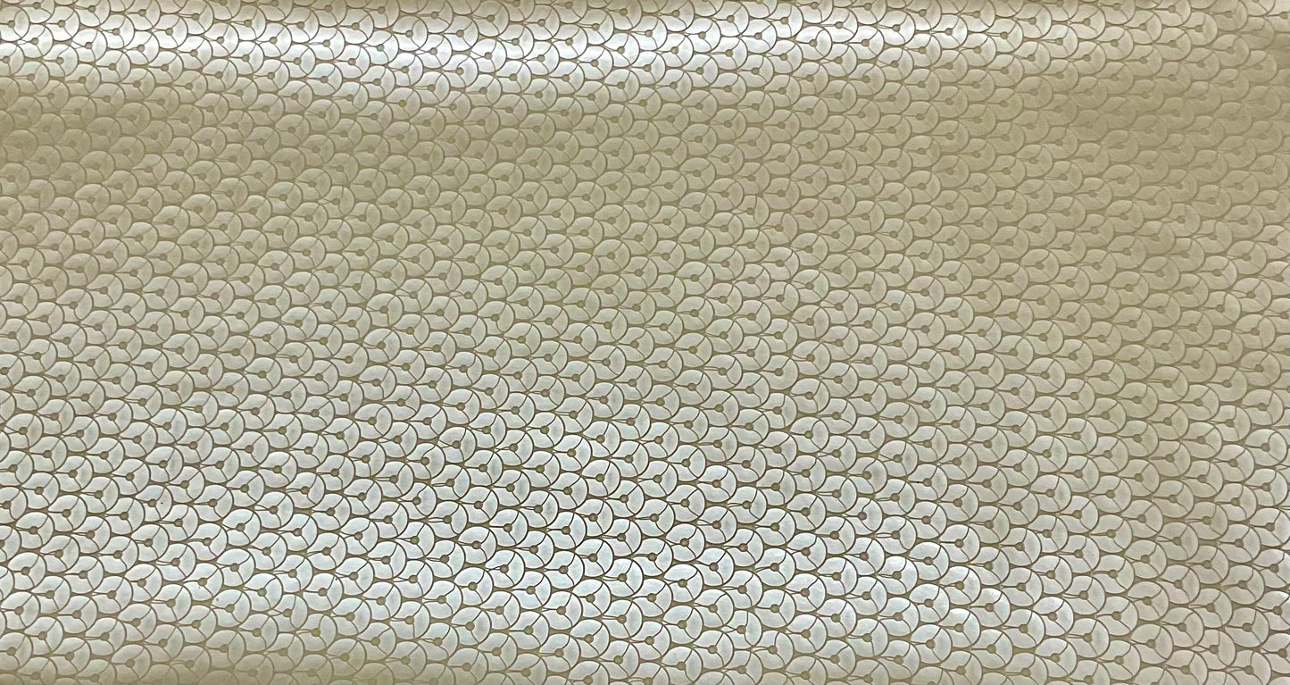 Sequins Pearl Faux Leather