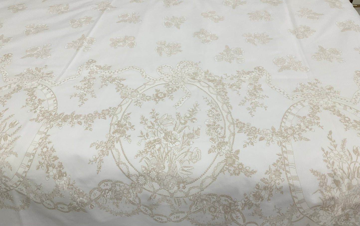 White Bridal Percale – Pair Pillowcases.
