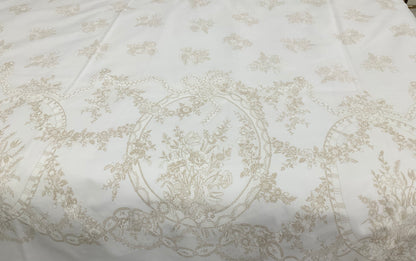 White Bridal Percale – Pair Pillowcases.