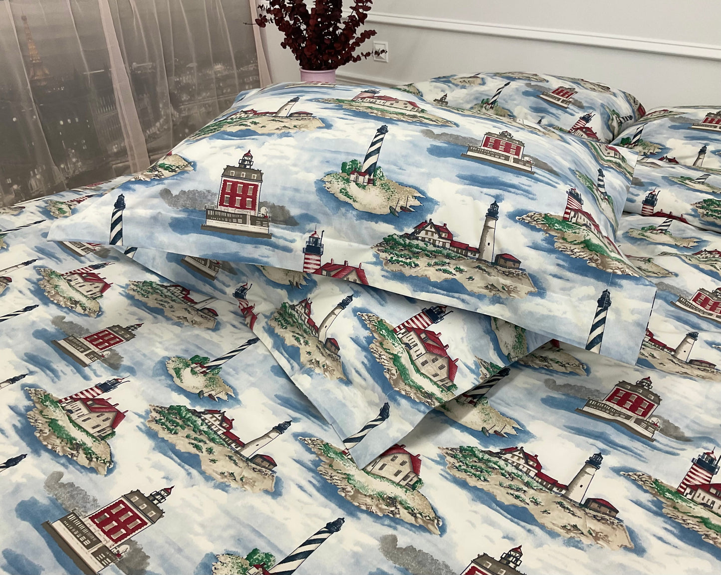 Lighthouse Percale –Shams