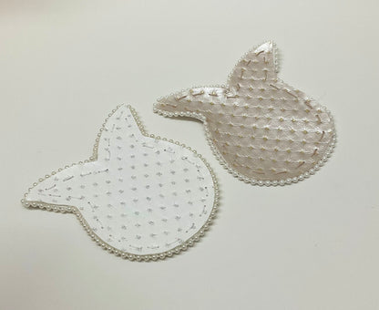 Pearly Coasters Grenade Beige