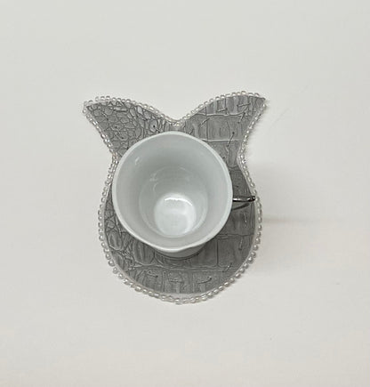 Pearly Coaster Gator Grey