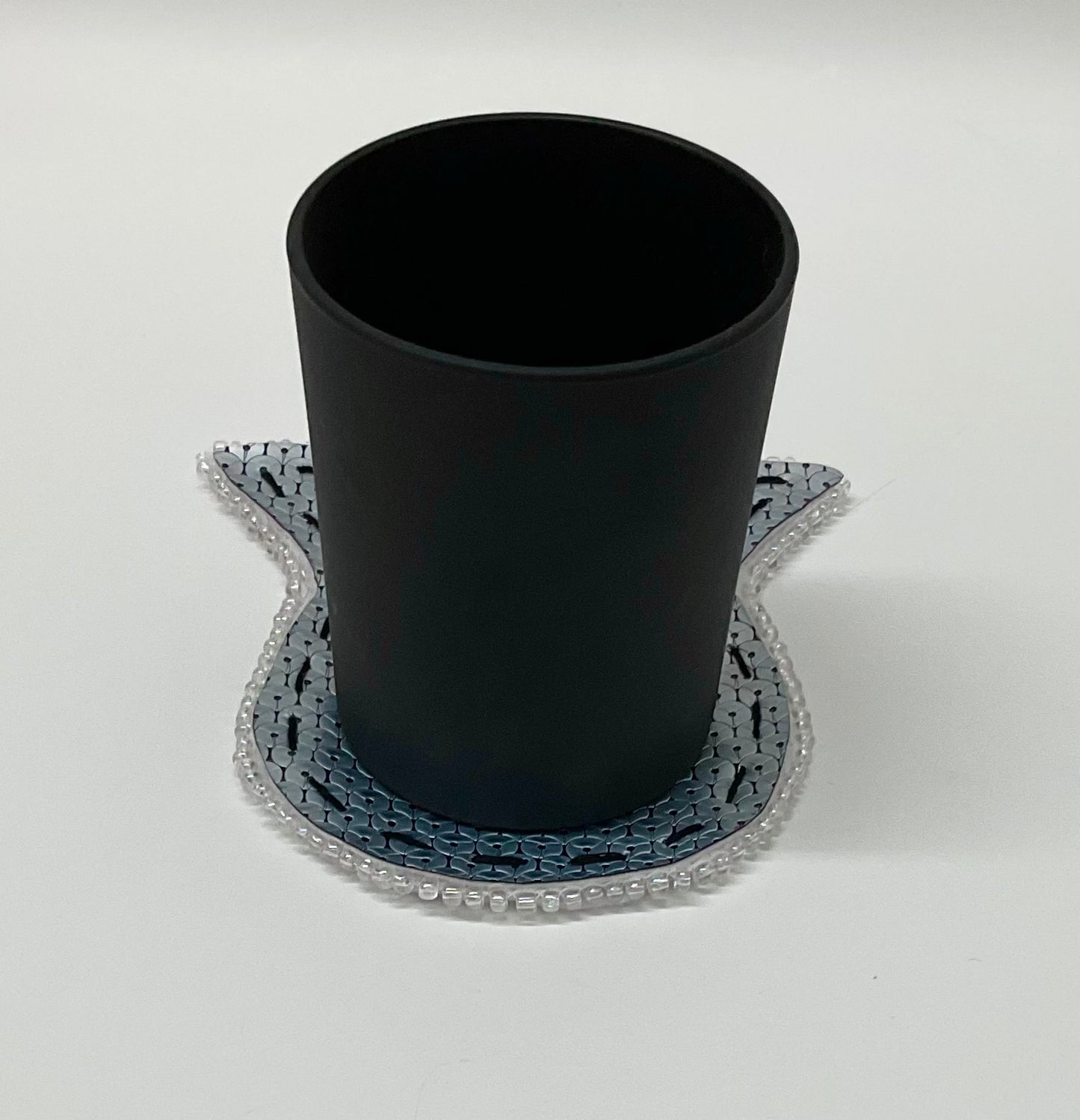 Pearly Coasters Sequin Metallic