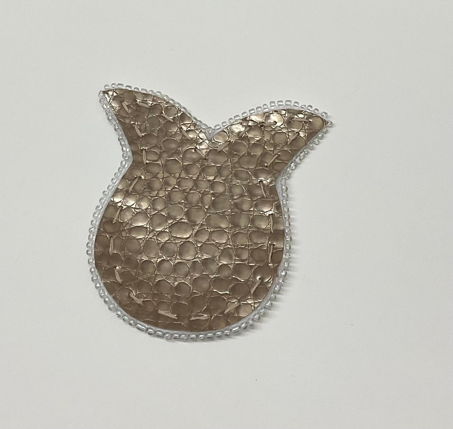 Pearly Coasters Crocco Gold