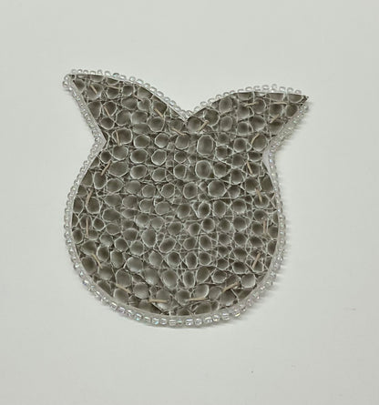 Pearly Coasters Crocco Grey