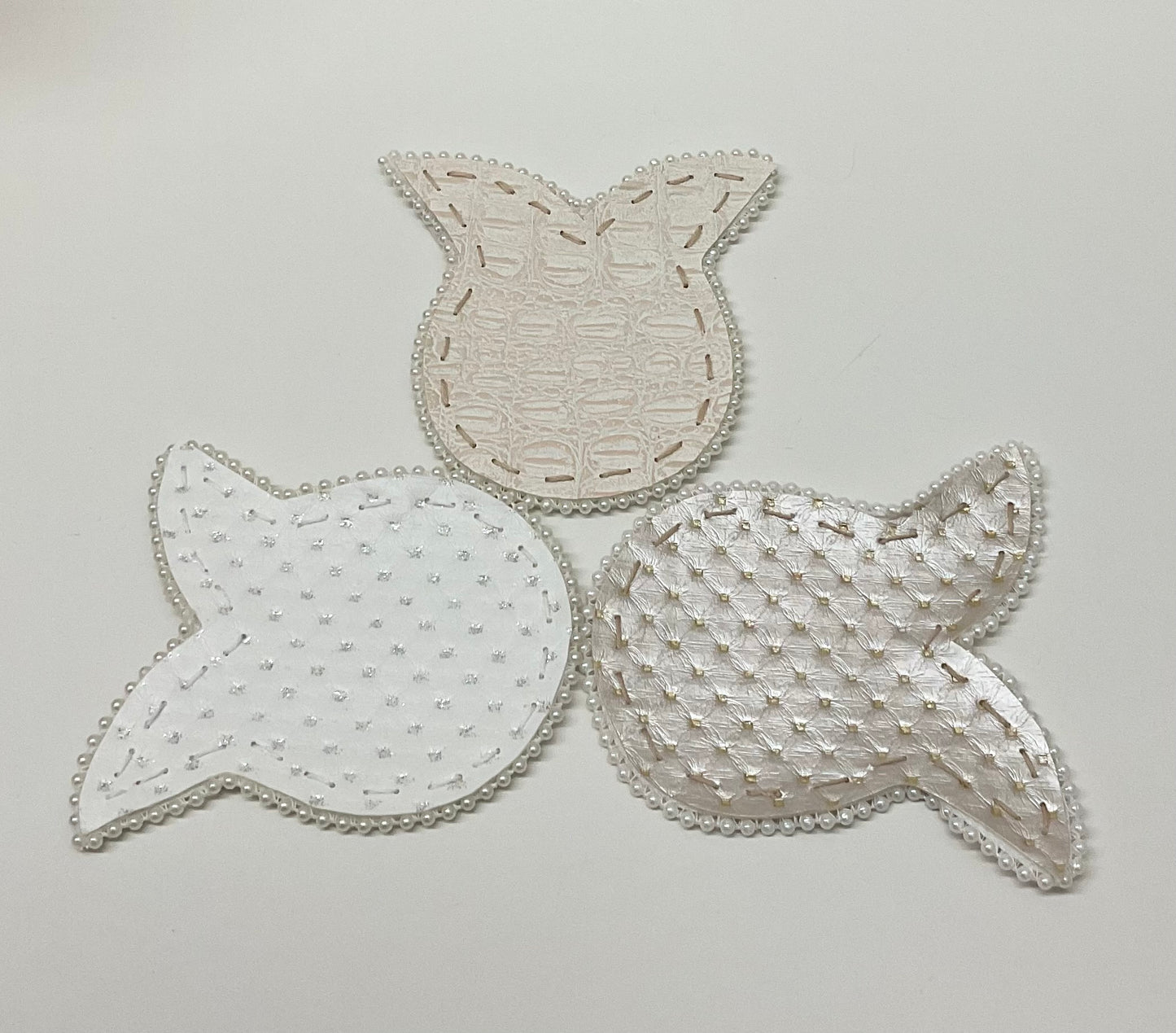 Pearly Coasters Grenade White