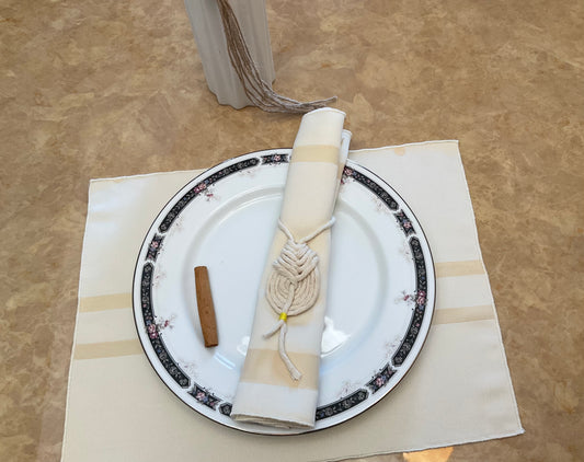 Macrame Napkin Holder Natural Pipa