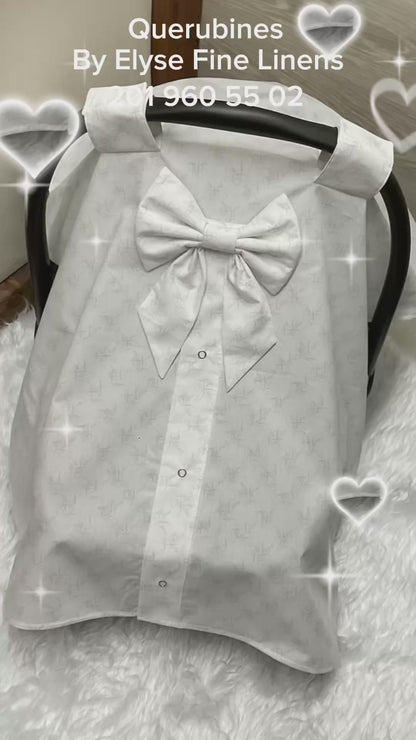 Baby Car Seat Cover:Laura Green